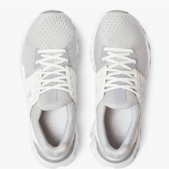 On Running Cloudswift Women's Athletic Shoes - Glacier White - Picture 4 of 16